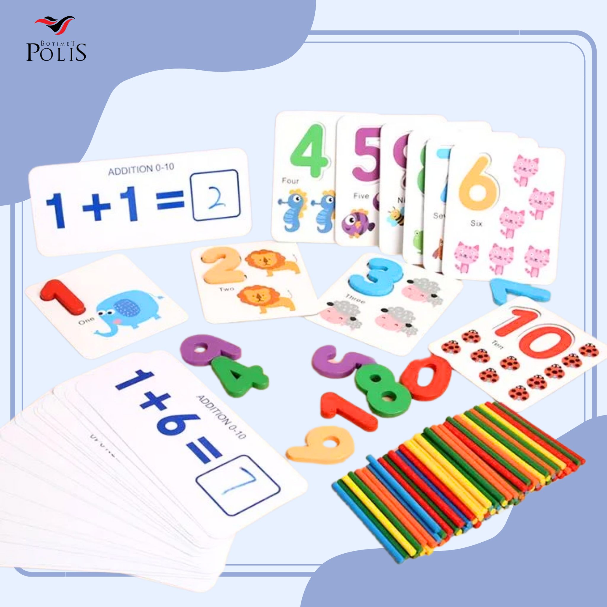 Lojë didaktike “Unë e dua matematikën” - Treehole - Figura 2